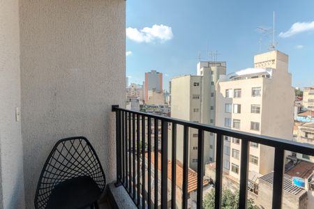 Studio para alugar com 19m², 1 quarto e sem vagaSacada