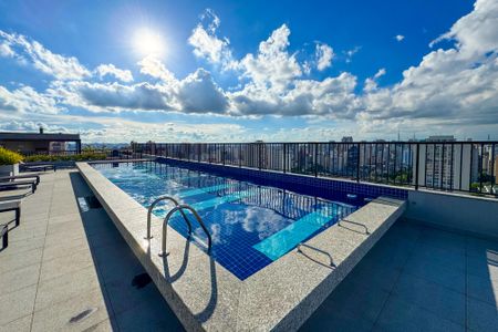 Apartamento para alugar com 28m², 1 quarto e sem vaga Apartamento para alugar com 28m², 1 quarto e sem vagaPiscina - Rooftop