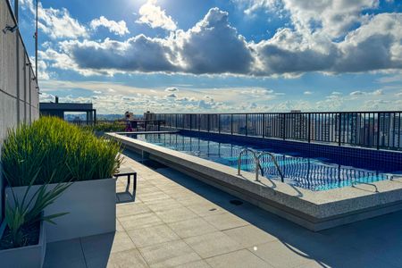 Apartamento para alugar com 28m², 1 quarto e sem vaga Apartamento para alugar com 28m², 1 quarto e sem vagaPiscina - Rooftop