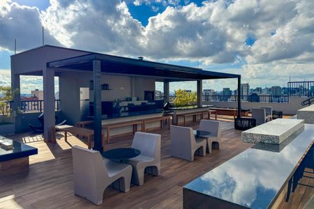 Apartamento para alugar com 28m², 1 quarto e sem vaga Apartamento para alugar com 28m², 1 quarto e sem vagaChurrasqueira - Rooftop