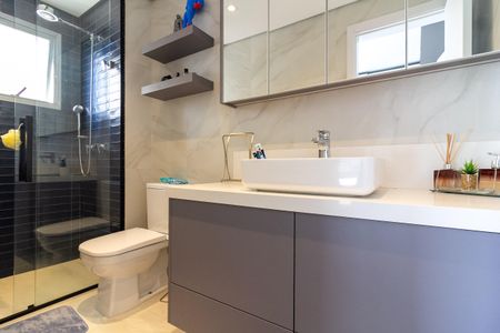 Apartamento à venda com 155m², 3 quartos e 3 vagasBanheiro da Suíte 3