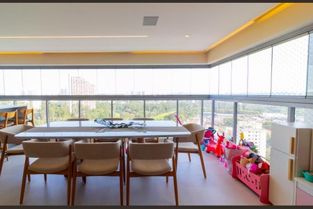 Apartamento à venda com 155m², 3 quartos e 3 vagasVaranda da Sala de Estar