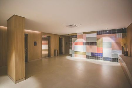 Apartamento para alugar com 45m², 1 quarto e 1 vagaHall social