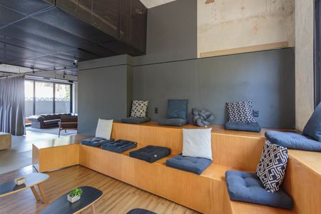 Studio à venda com 26m², 1 quarto e 1 vaga Studio à venda com 26m², 1 quarto e 1 vagaÁrea comum - Salão de festas