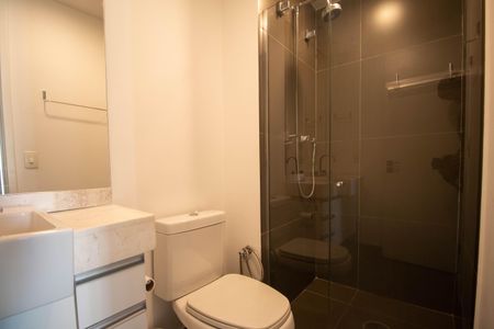 Banheiro de apartamento para alugar com 1 quarto, 50m² em Vila Gertrudes, São Paulo