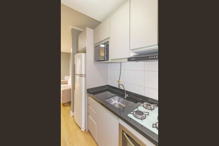 Apartamento à venda com 46m², 2 quartos e 1 vagaCozinha e Área de Serviço