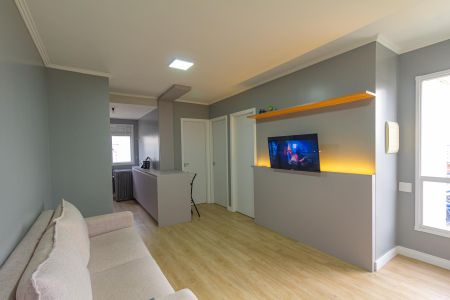 Sala de apartamento à venda com 2 quartos, 46m² em Estância Velha, Canoas