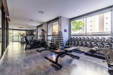 Apartamento à venda com 102m², 2 quartos e 2 vagasÁrea comum - Academia