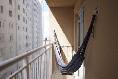 Apartamento para alugar com 30m², 1 quarto e sem vagaSacada