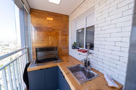 Apartamento à venda com 57m², 2 quartos e 1 vaga Apartamento à venda com 57m², 2 quartos e 1 vagaVaranda/Área gourmet