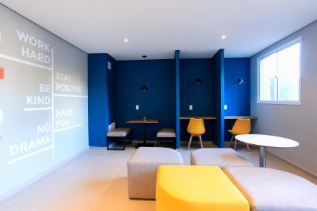Apartamento à venda com 27m², 1 quarto e sem vagaCoworking