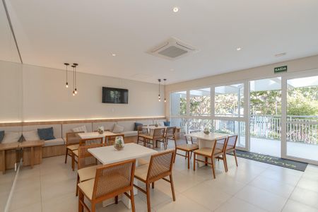 Apartamento para alugar com 54m², 2 quartos e 1 vagaÁrea comum - Salão de festas