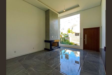 Casa de condomínio à venda com 111m², 3 quartos e 2 vagasSala