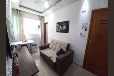 Sala de apartamento para alugar com 2 quartos, 72m² em Cidade Náutica, São Vicente