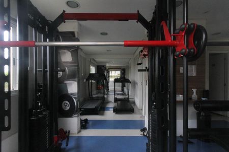 Área comum - Academia de apartamento para alugar com 2 quartos, 52m² em Parque São Lourenço, São Paulo