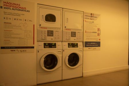 Studio para alugar com 21m², 1 quarto e sem vagaÁrea comum - Lavanderia