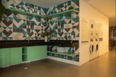 Studio para alugar com 21m², 1 quarto e sem vagaÁrea comum - Lavanderia
