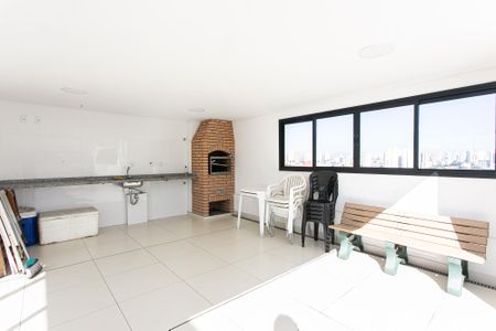 Apartamento para alugar com 36m², 1 quarto e 1 vaga Apartamento para alugar com 36m², 1 quarto e 1 vagaÁrea comum - Churrasqueira
