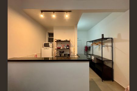 Apartamento para alugar com 27m², 1 quarto e sem vaga Apartamento para alugar com 27m², 1 quarto e sem vagaCozinha americana