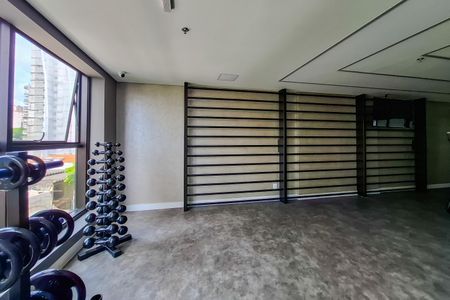 Studio para alugar com 28m², 1 quarto e sem vaga Studio para alugar com 28m², 1 quarto e sem vagaÁrea comum - Academia