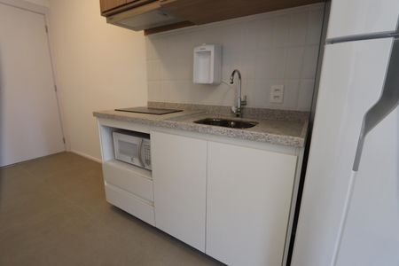 Studio para alugar com 28m², 1 quarto e sem vagaStudio - ambiente cozinha