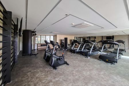 Studio para alugar com 28m², 1 quarto e sem vaga Studio para alugar com 28m², 1 quarto e sem vagaÁrea comum - Academia