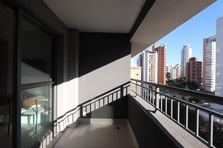 Studio para alugar com 28m², 1 quarto e sem vagaVaranda