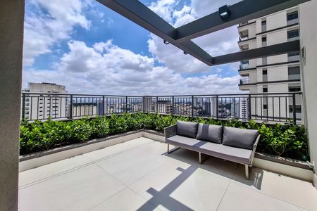 Studio para alugar com 28m², 1 quarto e sem vaga Studio para alugar com 28m², 1 quarto e sem vagaRooftop