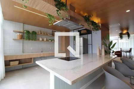 Studio para alugar com 25m², 1 quarto e sem vagaÁrea gourmet
