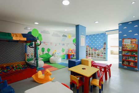 Apartamento à venda com 109m², 2 quartos e 2 vagas Apartamento à venda com 109m², 2 quartos e 2 vagasÁrea comum - Brinquedoteca