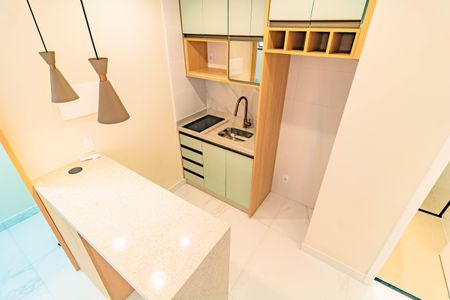 Studio à venda com 24m², 1 quarto e sem vagaCozinha