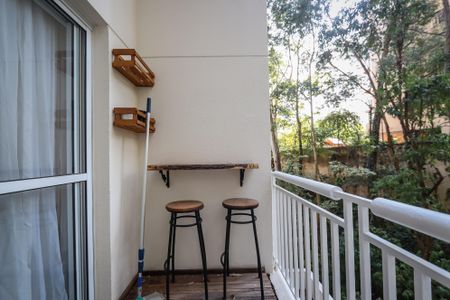 Apartamento à venda com 48m², 1 quarto e 1 vagaVaranda