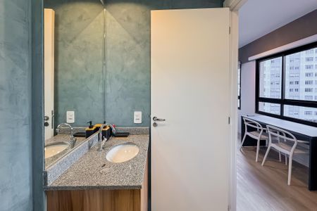 Studio para alugar com 24m², 1 quarto e sem vagaBanheiro