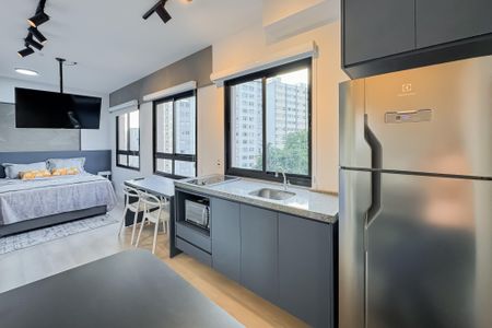 Studio para alugar com 24m², 1 quarto e sem vagaCozinha