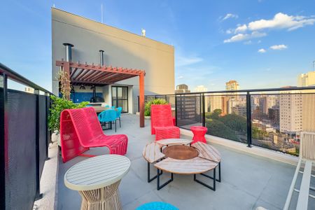 Studio para alugar com 24m², 1 quarto e sem vagaRooftop