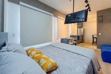 Studio para alugar com 24m², 1 quarto e sem vagaStudio