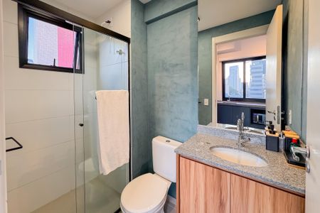 Studio para alugar com 24m², 1 quarto e sem vagaBanheiro