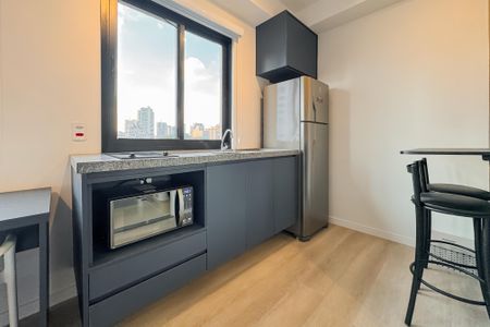 Studio para alugar com 24m², 1 quarto e sem vagaCozinha