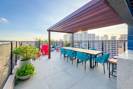 Studio para alugar com 24m², 1 quarto e sem vagaChurrasqueira