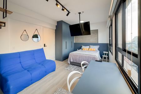 Studio para alugar com 24m², 1 quarto e sem vagaStudio