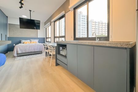 Studio para alugar com 24m², 1 quarto e sem vagaCozinha
