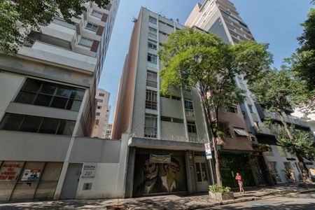 Studio à venda com 42m², 1 quarto e sem vagaFachada
