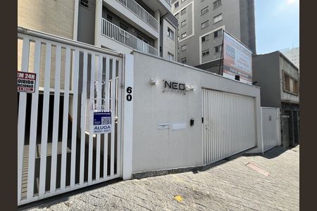Studio para alugar com 27m², 1 quarto e sem vagaFachada - Placa