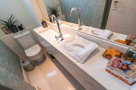 Apartamento à venda com 110m², 2 quartos e 1 vagaLavabo