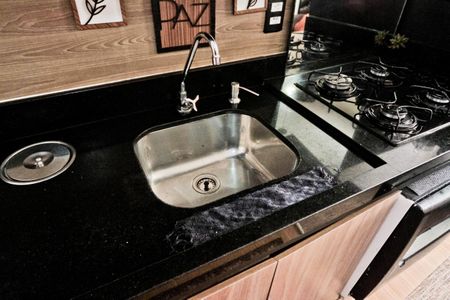 Apartamento à venda com 32m², 2 quartos e sem vagaCozinha e Área de Serviço