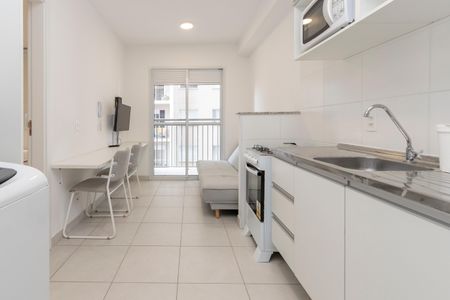 Sala de apartamento à venda com 1 quarto, 27m² em Jardim Caravelas, São Paulo