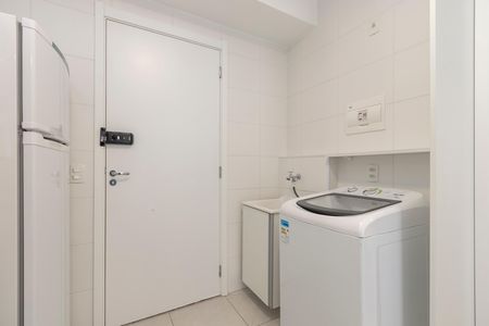 Área de Serviço de apartamento para alugar com 1 quarto, 27m² em Jardim Caravelas, São Paulo