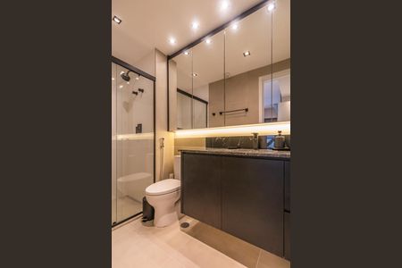 Apartamento para alugar com 75m², 2 quartos e 1 vagaBanheiro da Suíte