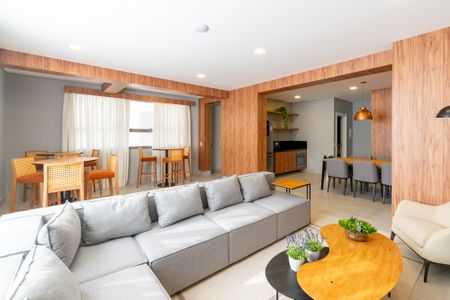 Apartamento à venda com 28m², 1 quarto e sem vagaÁrea comum - Salão de festas