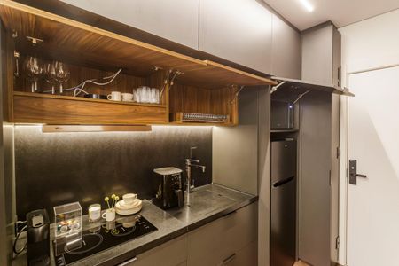 Studio para alugar com 28m², 1 quarto e sem vagaCozinha